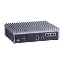 eBOX671-885-FL - Fanless Embedded System with LGA1150 Socket 4th Gen Intel® Core™ i7/i5/i3 & Celeron® Processor, Intel® Q87, 4 PoE, 6 USB 3.0, HDMI/DVI/DisplayPort and 2 PCIe Mini Cards