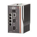rBOX204 - Robust DIN-rail Fanless Embedded System with AMD LX800 + CS5536AF and 4-port PoE